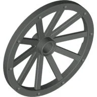 Wheel Wagon Huge (43mm D.) / Dark Gray