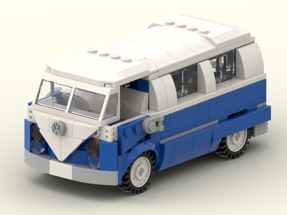 Lego 1965 Volkswagen T1 Campervan - 8 Stud Wide
