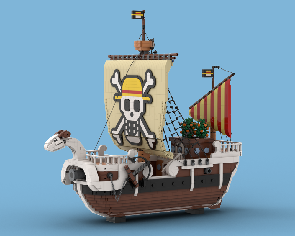 Lego Going Merry - Minifigure Scale - One Piece