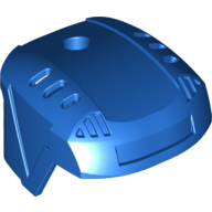 Lego Large Figure Helmet, Hockey / Blue