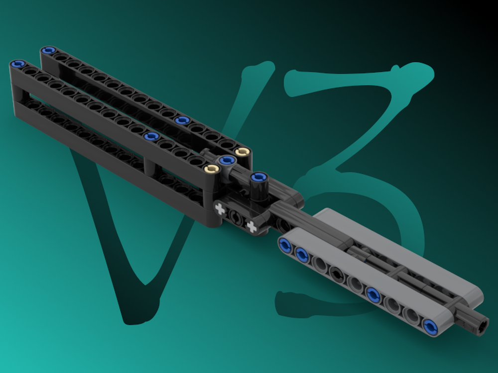 Lego Balisong/Butterfly Knife V3
