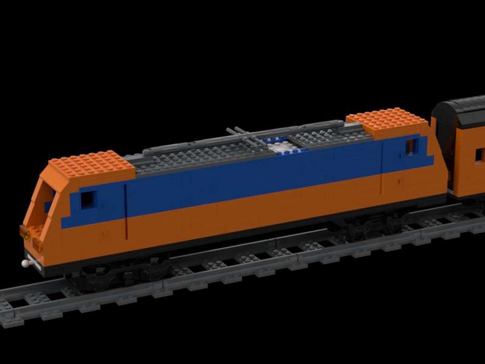 Lego NS E-Lock with 2 passenger car