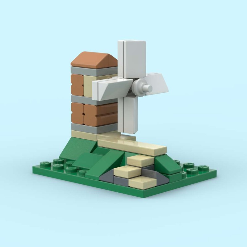Lego Micro Moulin a vent Windmill