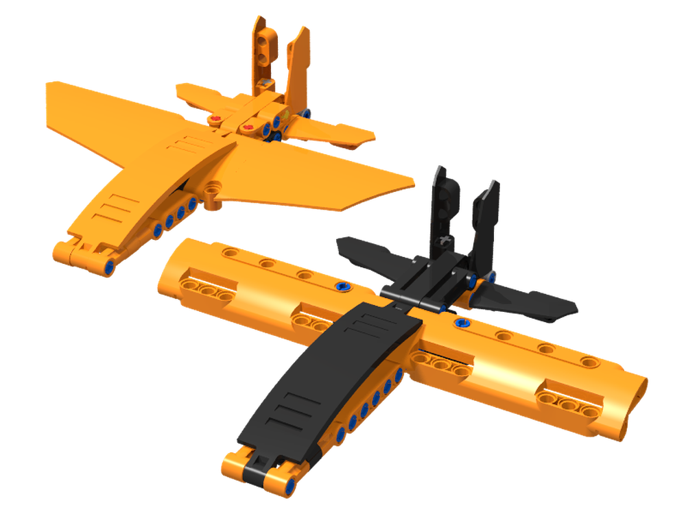 Lego 42093 Alternate models: Mini Electric Race Planes Bundle
