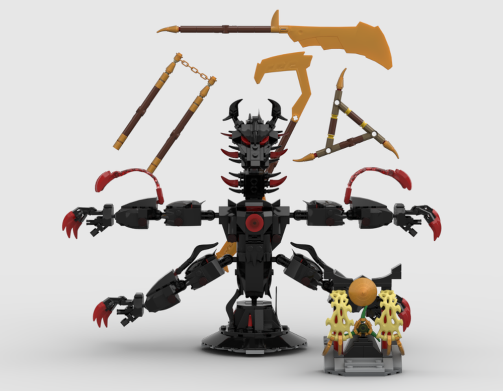 Lego MOC - Ninjago - Corrupted Wolf Mech