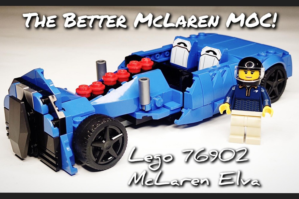 Lego 76902 McLaren Elva HOT ROD