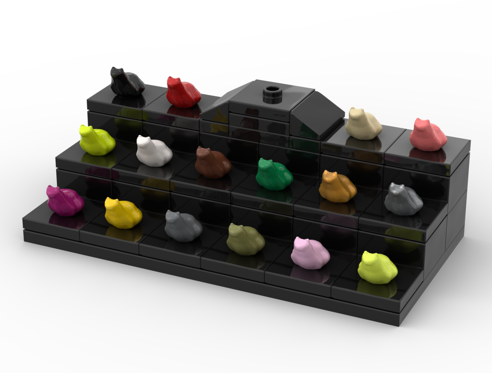 Lego Frog Display – CB012