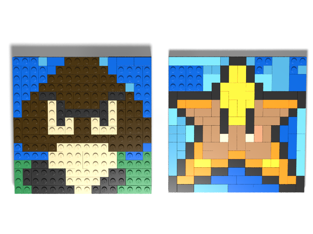 Lego Mario art