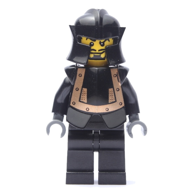Lego Knight (Knights Kingdom I) - Black Legs, Armor