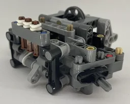 3-cylinder front axle