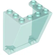 Windscreen 3 x 4 x 4 Inverted, Rounded Top Inside Edges, Cut-Out Bottom Inside Edges