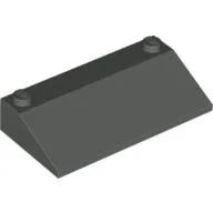 Brick Sloped 33° 3 x 6 / Dark Gray
