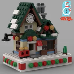 Mini Winter Post Office