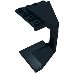 Panel 4 x 4 x 6 Corner Concave / Black