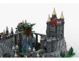 Castle in the mountains