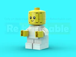 6:1 Upscaled Baby Minifigure
