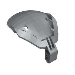 Windscreen Bohrok 4 x 5 x 7 [Plain] / Pearl Light Gray
