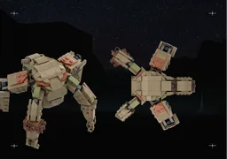 Scary Space Monster
