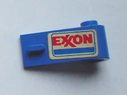 Door 1 x 3 x 1 Right with Exxon logo Pattern (Sticker) - Set 6679-2