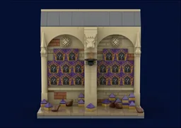 Chocolate Frog Cards Display