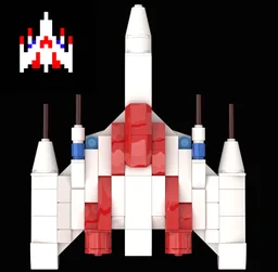 Galaga Spaceship