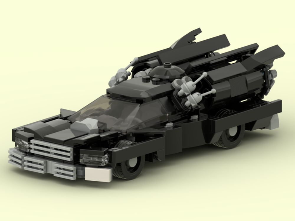 Lego 1986 Ford Crown Victoria LTD Rocket Mode - 8 Stud Wide