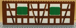 How to build a half timbered wall (Wie baue ich eine Wand für ein Fachwerkhaus)