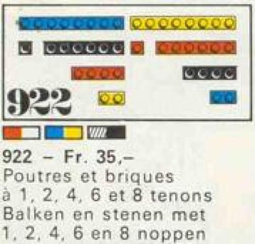 Lego 28 Bricks with 1, 2, 4, 6 and 8 Studs [Red/White]