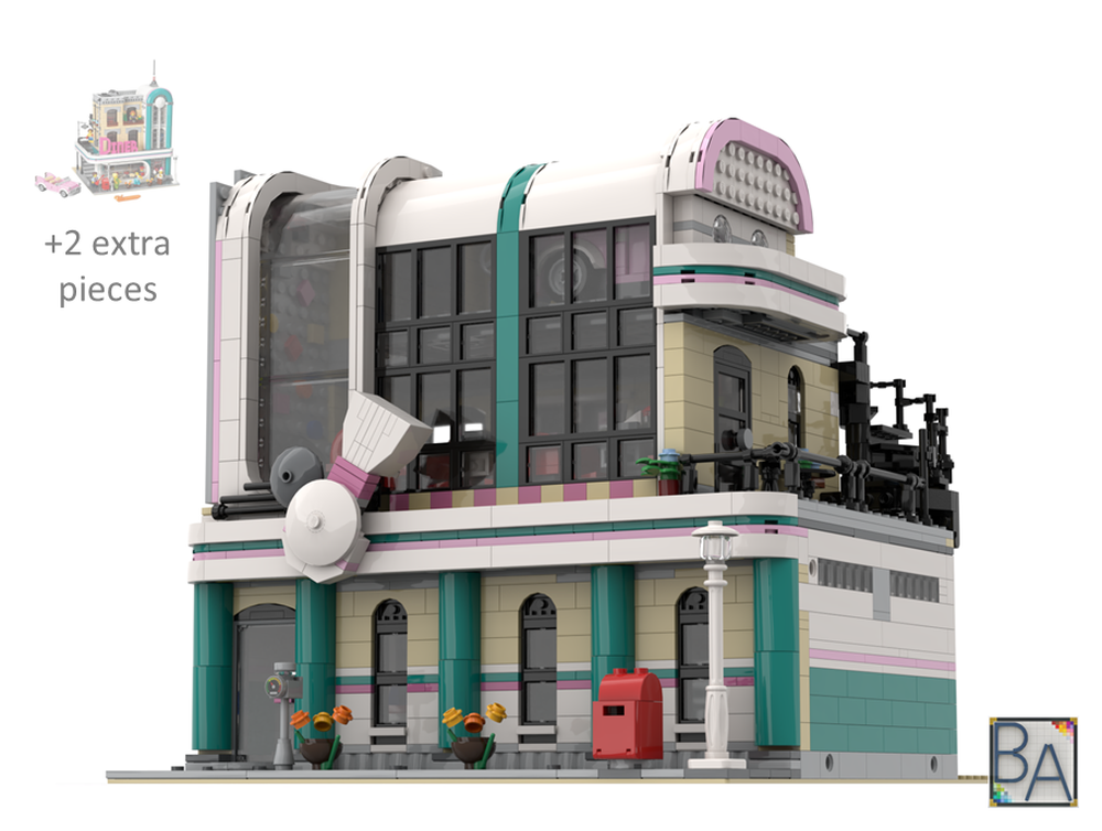 Lego Jim's Bowling Alley & Diner
