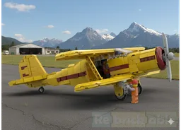 Biplane Beechcraft Staggerwing Model 17
