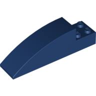 Lego Brick Curved 8 x 2 x 2 / Dark Blue