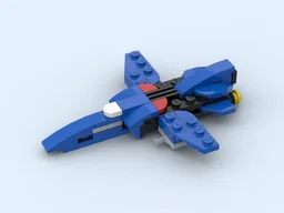 Bluesky Shiftblade variable wing jet plane