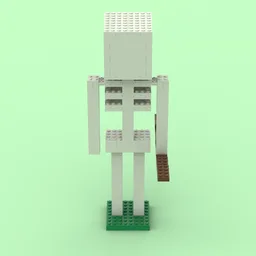 Computer Game Style Skeleton