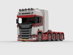 SCANIA 770s 10x4 tractor(red)