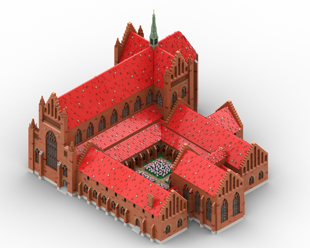 Lego Kloster St. Pius - North German Monastery