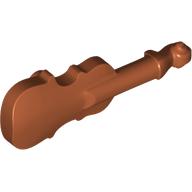 Lego Musical Instrument Violin [PLAIN] / Dark Orange