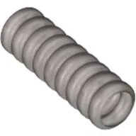 Hose, Ribbed 7mm D. 3L / 2.4cm / Pearl Light Gray