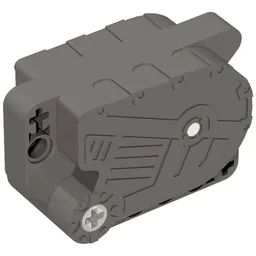 Pullback Motor 7 x 5 x 3 / Dark Bluish Gray