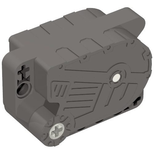 Lego Pullback Motor 7 x 5 x 3 / Dark Bluish Gray