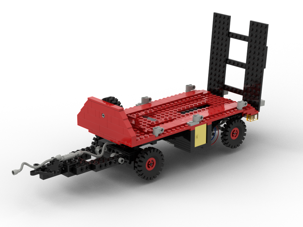 Lego Agricultural Flatbed Trailer