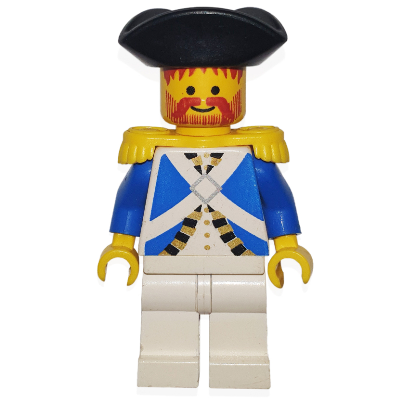 Lego Soldier (Imperial Soldier) - Yellow Epaulettes, 3626a