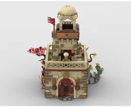 Arab castle tower