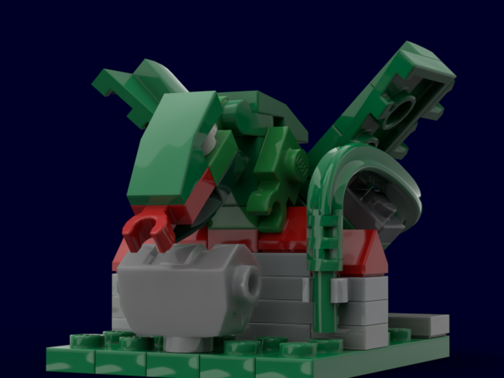Lego Draak Lichtgeraakt uit De Efteling