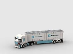 Maersk container transporter