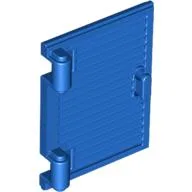 Window 1 x 2 x 3 Shutter with Hinges and Handle / Blue