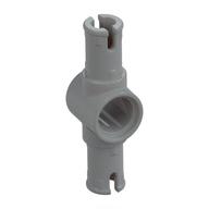 Lego Technic Pin Connector Hub with 2 Pins with Friction Ridges Lengthwise [Small Squared Pin Holes]