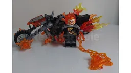 More Flames Hellcycle (Ghost Rider's Motorcycle)