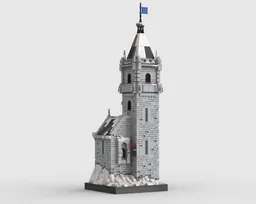 Castle watch tower