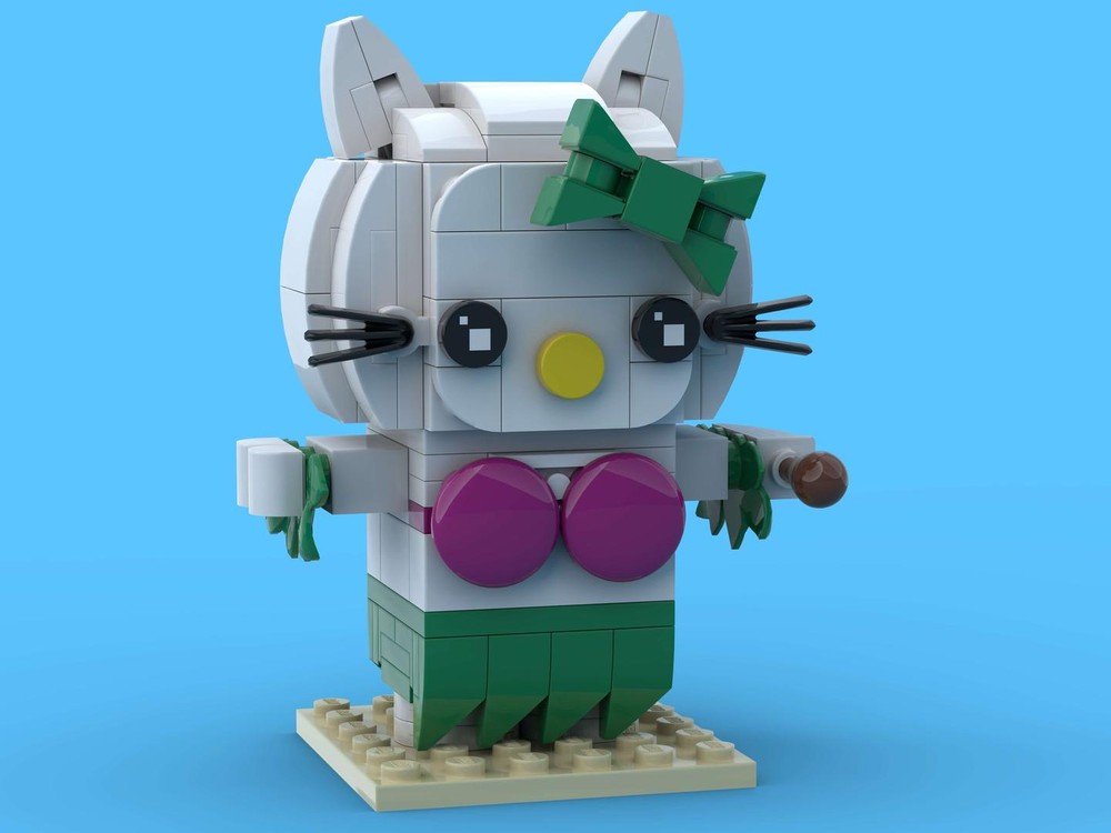 Lego Hello Kitty - Hawaiian Hippie Hippie Shake Mate Edition