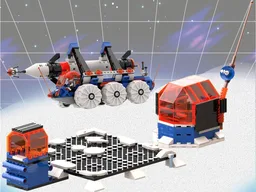 Ice Planet Rocket Launch Playset
